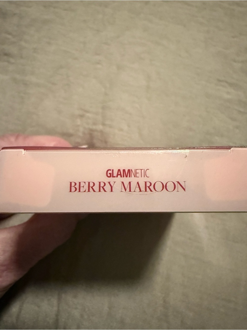 GLAMNETIC Short Round Press-On Nails in Berry - Picture 2 of 2